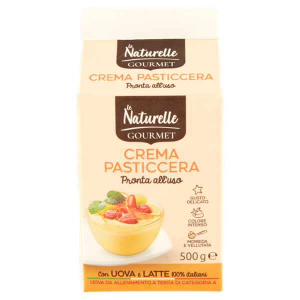 le Naturelle Gourmet Crema Pasticcera Pronta all'uso 500 g
