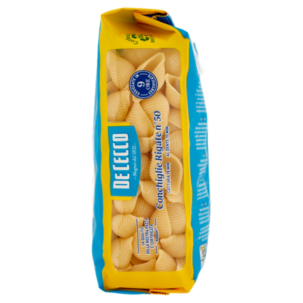 De Cecco Conchiglie Rigate n°50 500 g