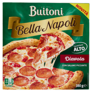 Buitoni Bella Napoli Diavola Pizza Surgelata 380 g