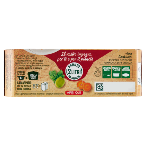 Knorr Cuore di Brodo Manzo -25% di Sale ** 4 x 28 g