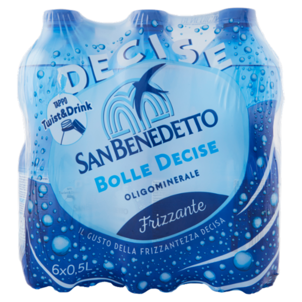San Benedetto Oligominerale Benedicta Frizzante 6 x 0,5 L