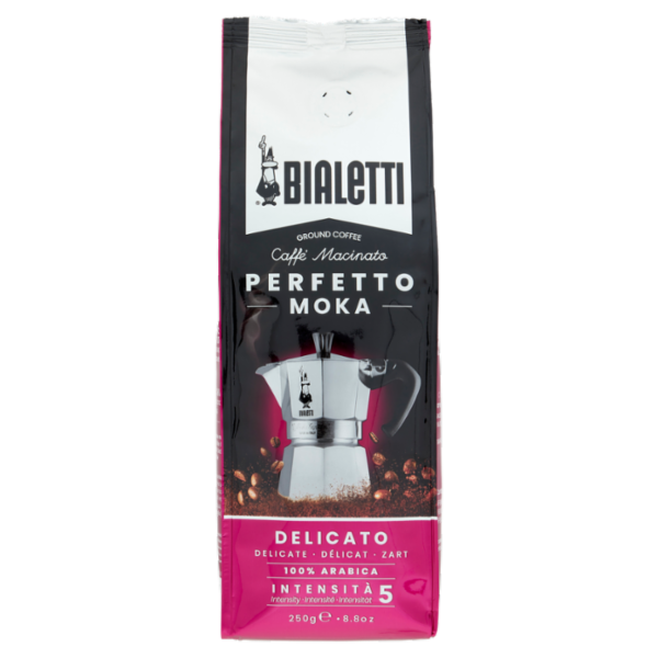 Bialetti Caffè Macinato Perfetto Moka Delicato 250 g