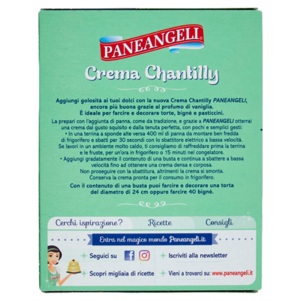 PANEANGELI Crema Chantilly 2 x 40 g