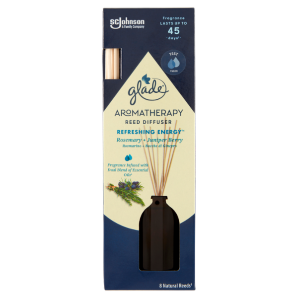 Glade Aromatherapy Diffusore a bastoncini Refreshing Energy 80ml
