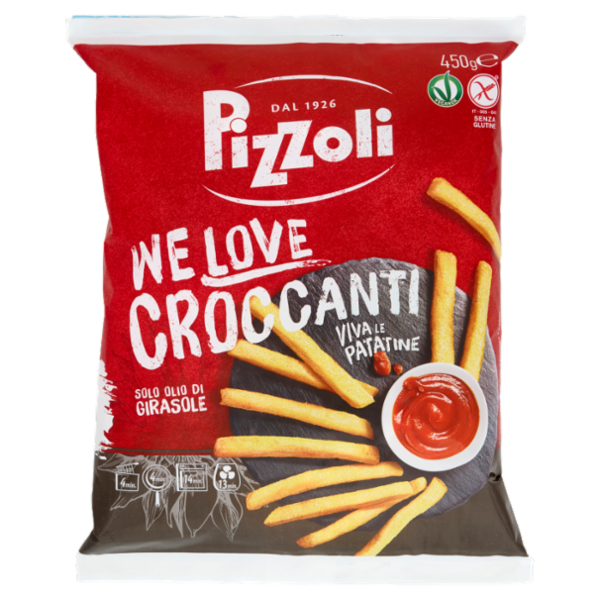 Pizzoli We Love Croccanti 450 g