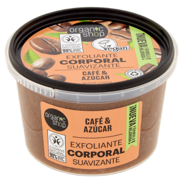 organic shop Scrub Corpo Emolliente Café & Azùcar 250 ml