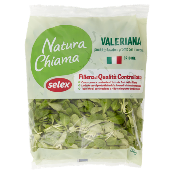 Selex Natura Chiama Valerianella Lavata e Pronto per il Consumo 150 g