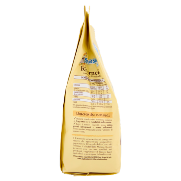 Mulino Bianco Ritornelli Biscotti con Cacao e Mandorle 700g