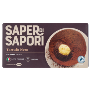 Selex Saper Di Sapori 2 Tartufi Neri Di Gelato Cioccolato Extra Fondente 180 g