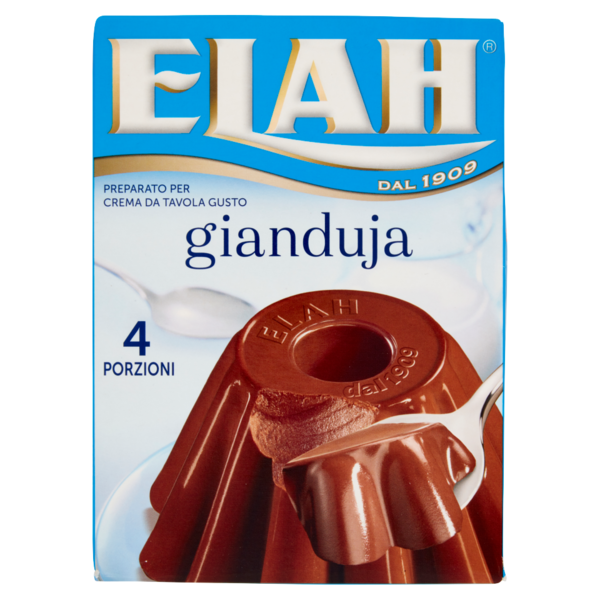 Elah Preparato per Crema da Tavola Gusto gianduja 80 g