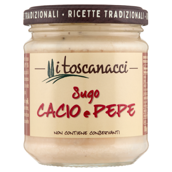 i toscanacci Sugo Cacio e Pepe 180 g