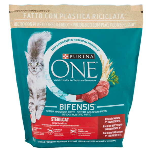 PURINA ONE Sterilcat Ricco in Manzo 1,5 kg
