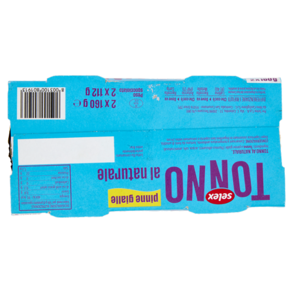 Selex Tonno al Naturale 2x160 g