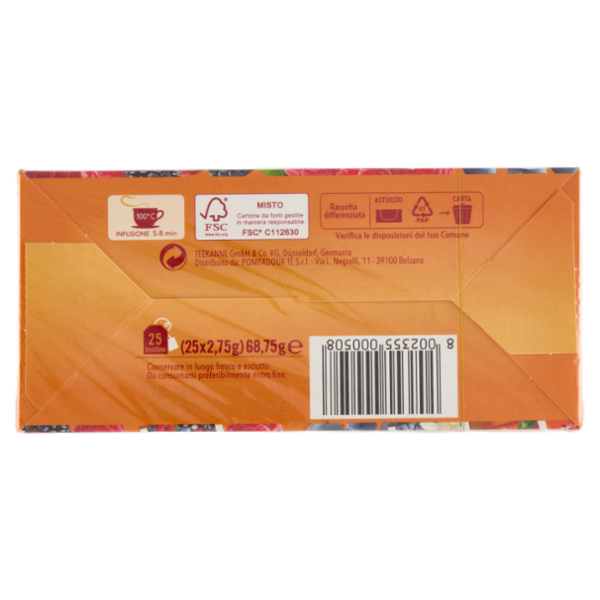 Pompadour Infusi Collection 5 Gusti Assortiti 25 x 2,75 g