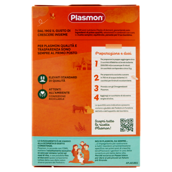 Plasmon la Pastina Bebiriso 300 g