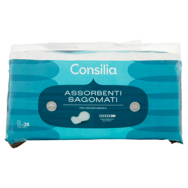 Consilia Assorbenti per Incontinenza Sagomati 28 pezzi