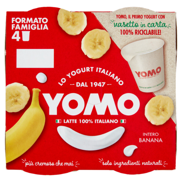 Yomo Intero Banana 4 x 125 g