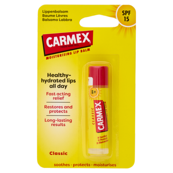 Carmex Balsamo Labbra Classic SPF 15 4,25 g