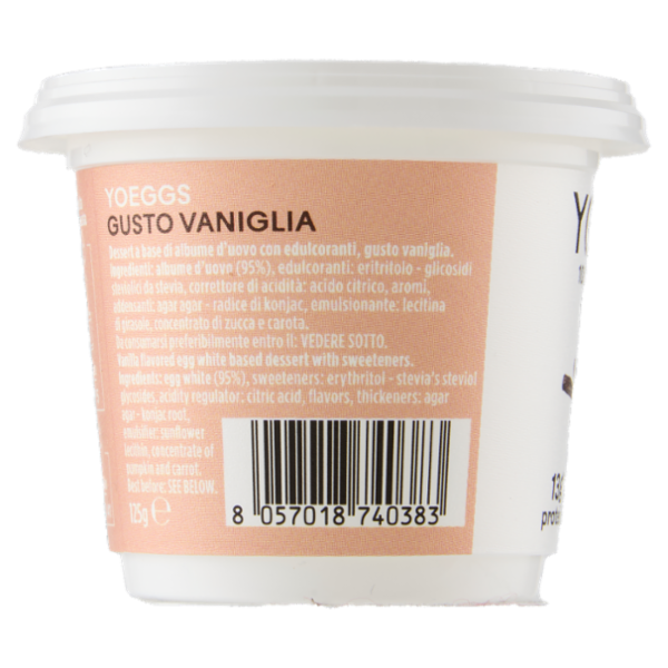 Yoeggs Gusto Vaniglia 125 g