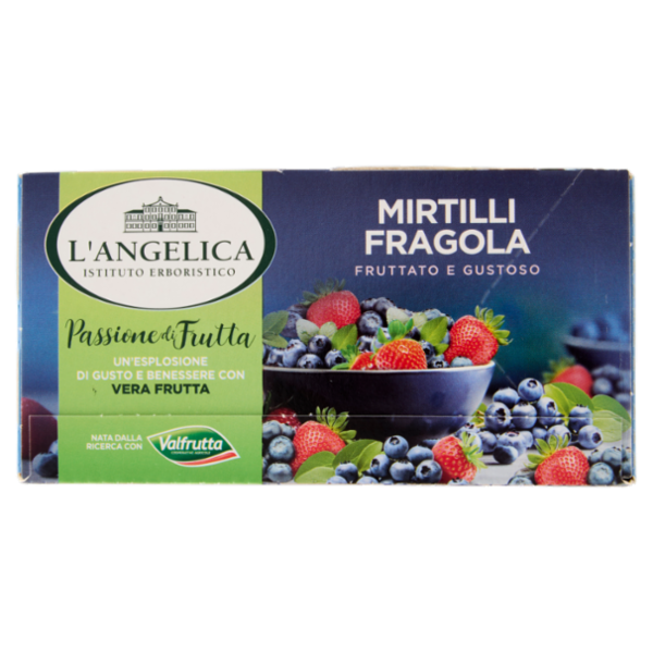 L'Angelica Passione di Frutta Mirtilli Fragola 15 Filtri 28.5 g