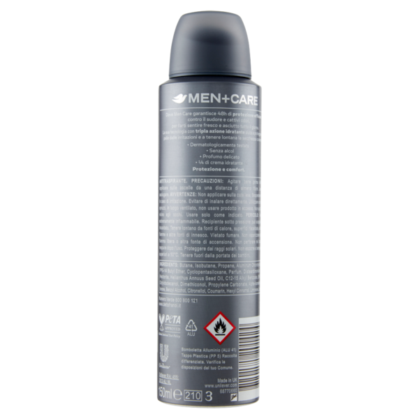 Dove Men+Care Clean Comfort Anti-Perspirant 150 ml