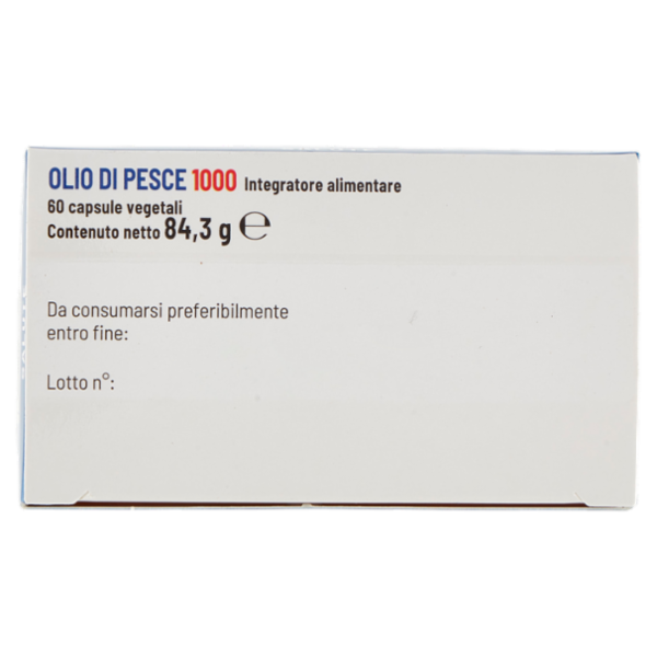 equilibra Olio di Pesce 1000 60 Capsule Vegetali 84,3 g
