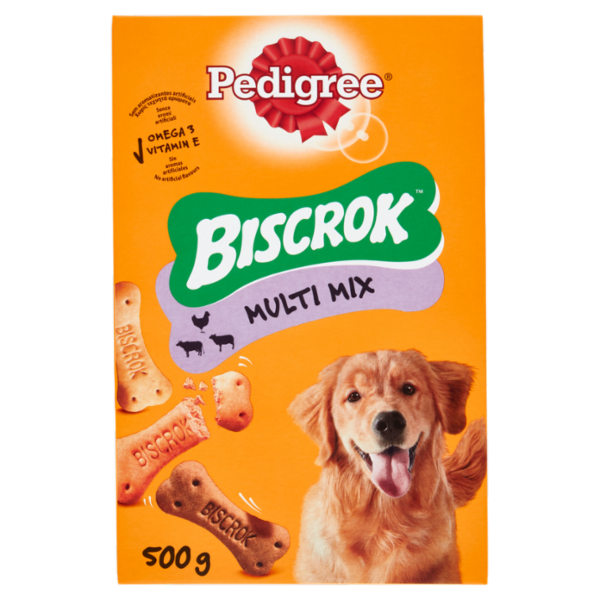 Pedigree Biscrok Biscotti Cane Multi Mix 500 g