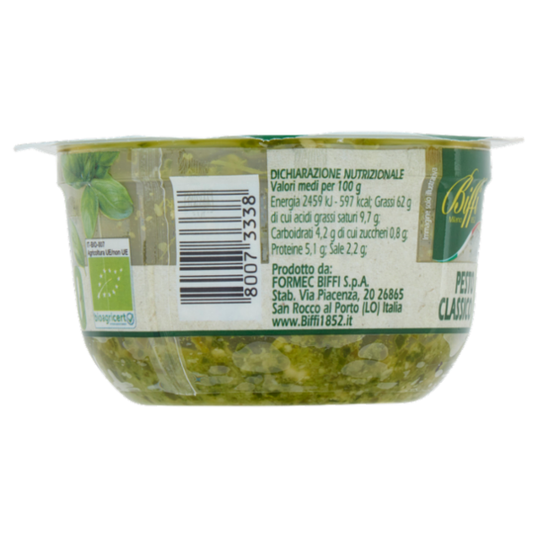 Biffi Bio Pesto Classico 90 g