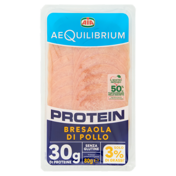 Aia aeQuilibrium Protein Bresaola di Pollo 80 g
