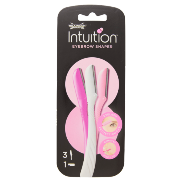 Wilkinson Sword Intuition Eyebrow Shaper confezione di 3 rasoi