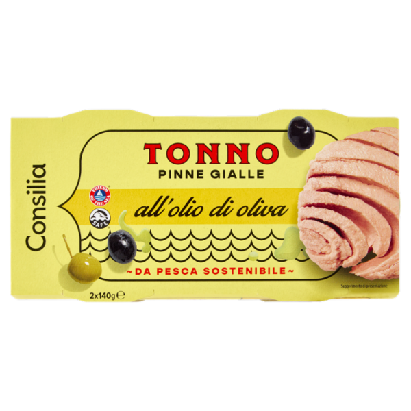Consilia Tonno all'Olio di Oliva 2x140 g