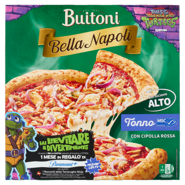 Buitoni Bella Napoli Tonno Pizza surgelata 410g