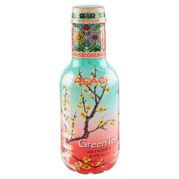 AriZona Green Tea with Honey & Peach 500 ml