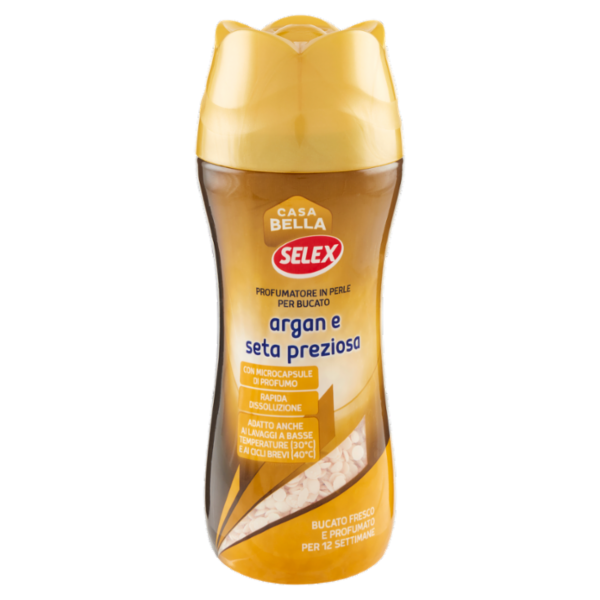 Selex Casa Bella Profumatore in Perle per Bucato Argan e Seta Preziosa 260 g