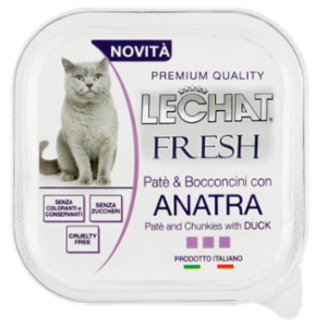 Le Chat Fresh Patè & Bocconcini Con Anatra 100 g