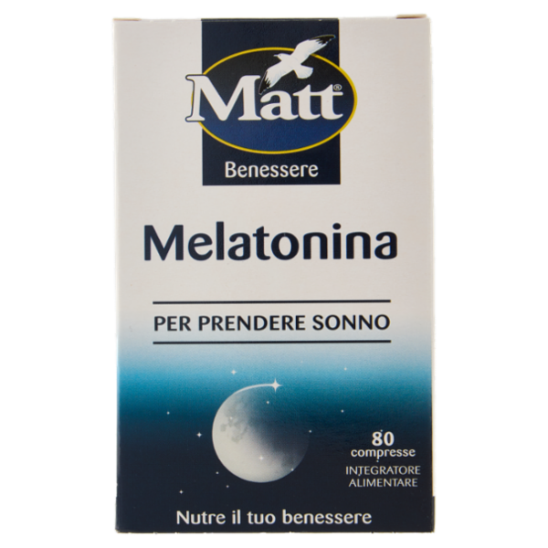 Matt Benessere Melatonina 80 compresse 6,8 g