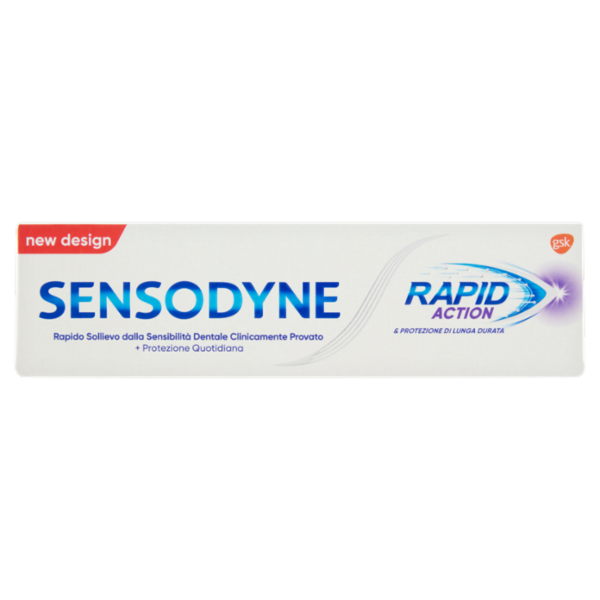 Sensodyne Rapid Action dentifricio quotidiano denti sensibili 75 ml