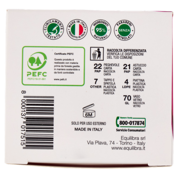 equilibra Vitaminica ACE Crema Viso Anti-Aging - Rassodante 50 ml