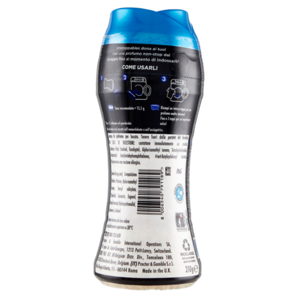 Lenor Unstoppables Profumo per il Bucato Freschezza di Dash 210 g