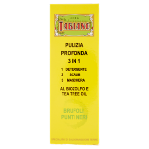 Pilogen Carezza Linea Supersapone Tabiano Pulizia Profonda 3 In 1 Al Biozolfo e Tea Tree Oil 75 Ml