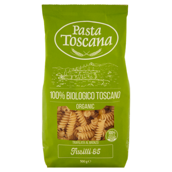Pasta Toscana 100% Biologico Toscano Fusilli 85 500 g