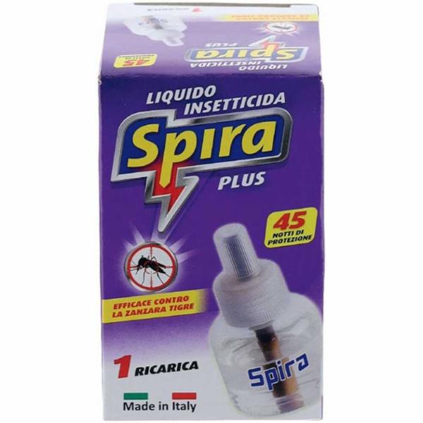 Spira Ricarica Liquido Insetticida 45 notti