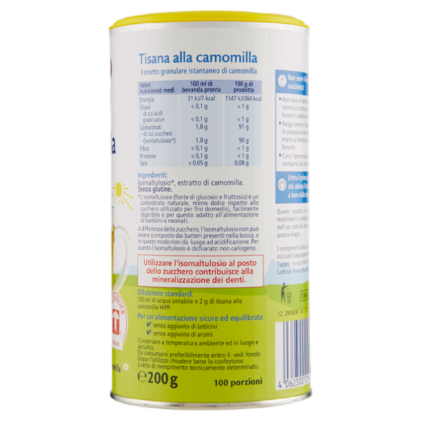 HiPP Camomilla 200 g