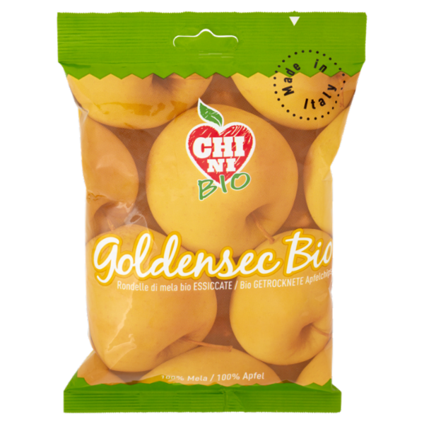 Chini Bio Goldensec Bio Rondelle di mela bio Essiccate 40 g