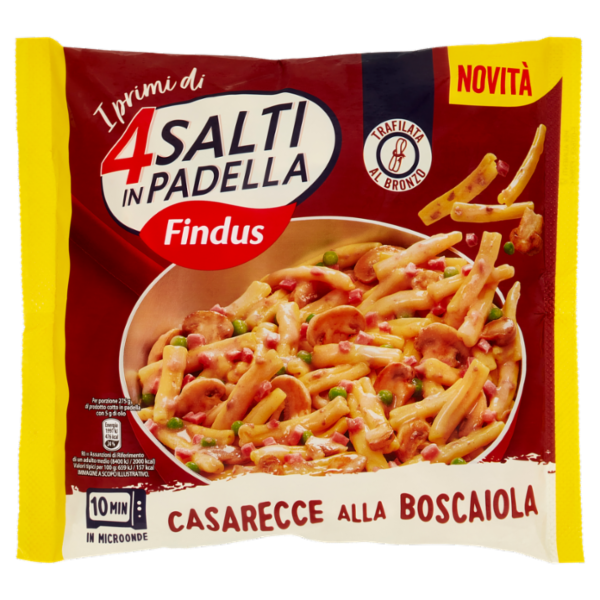4 Salti in Padella Findus Casarecce alla Boscaiola 550 g