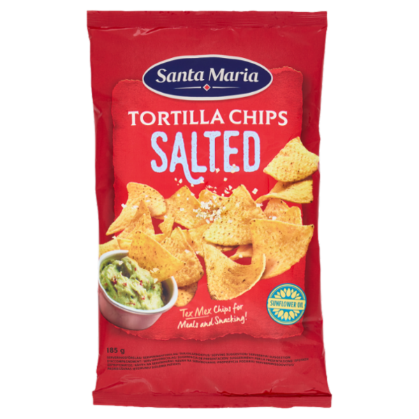 Santa Maria Tortilla Chips Salted 185 g