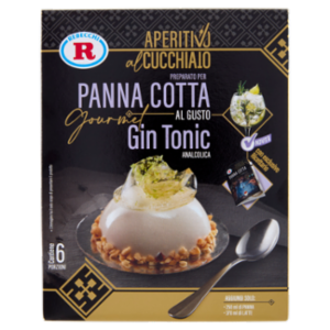 Rebecchi Pasticceria Creativa Preparato Per Panna Cotta Gourmet Al Gusto Gin Tonic 89,5 g