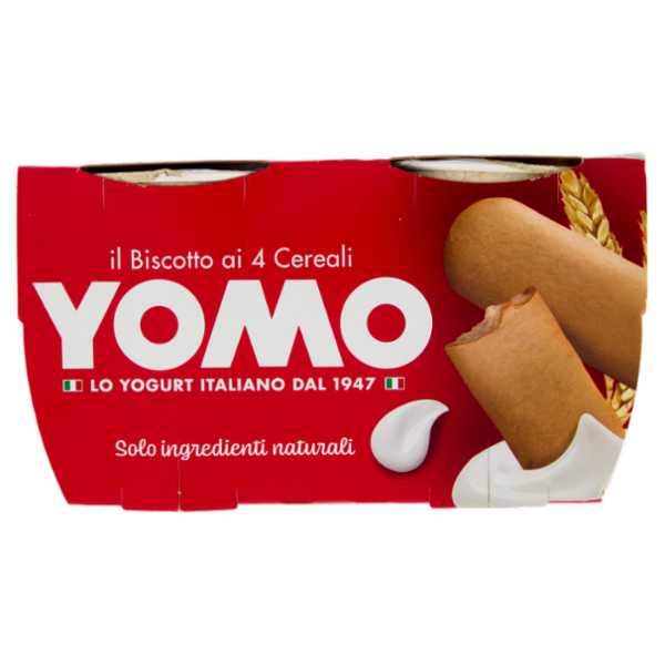 Yomo il Biscotto ai 4 Cereali 2 x 125 g