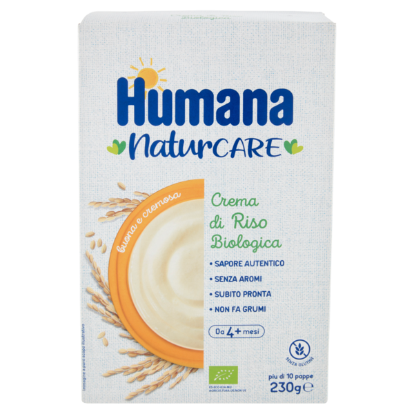 Humana Crema di Riso Biologica 230 g