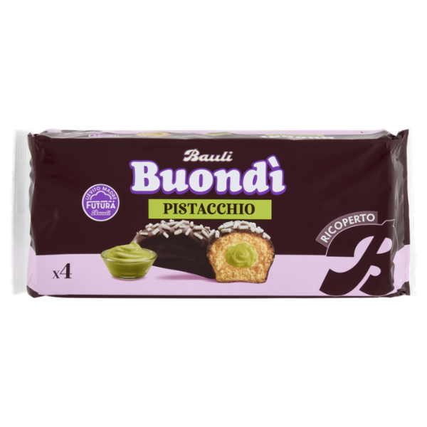 Bauli Buondì Pistacchio Ricoperto 4 x 46 g